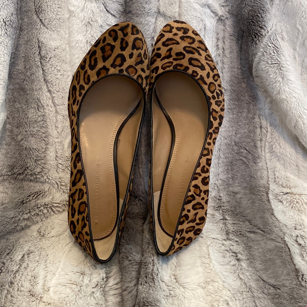 Banana Republic Animal Print Heels